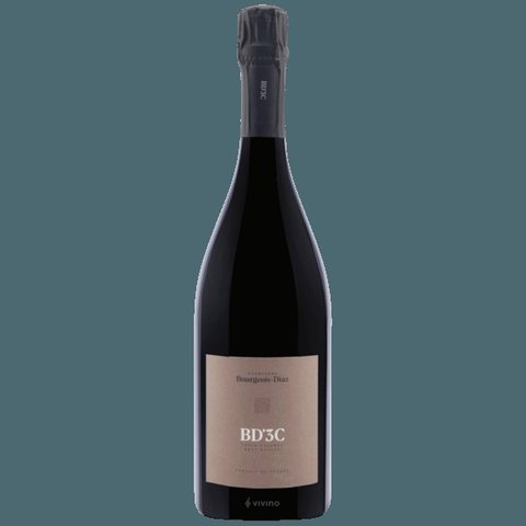 Bourgeois-Diaz · BD'3C Trois Cépages Brut Nature Champagne