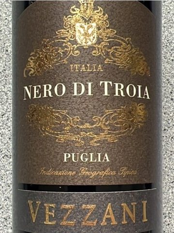 Vezzani · Nero di Troia