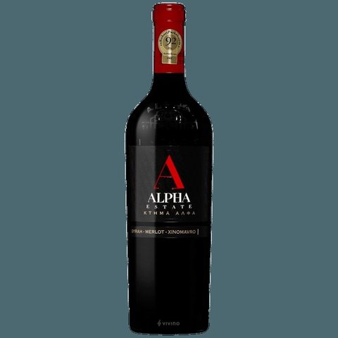 Alpha Estate (Κτήμα Αλφα) · Estate Red (S.M.X)