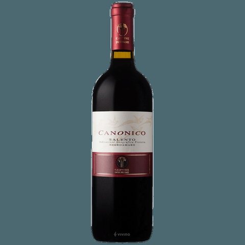 Cantine due Palme · Canonico Negroamaro Salento