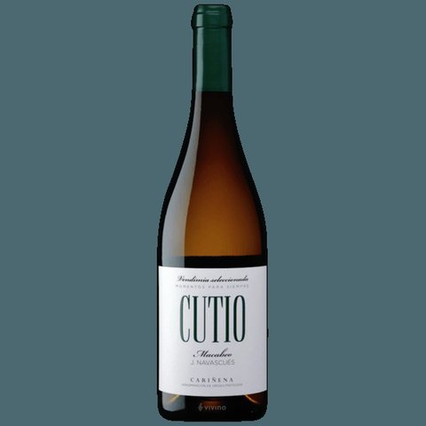 Jorge Navascues Cutio Vendimia Seleccionada Macabeo