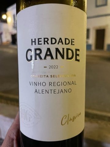 Herdade Grande · Colheita Selecionada Classico Tinto