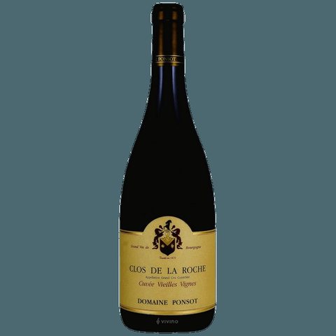 Domaine Ponsot · Clos de la Roche Grand Cru Cuvée Vieilles Vignes