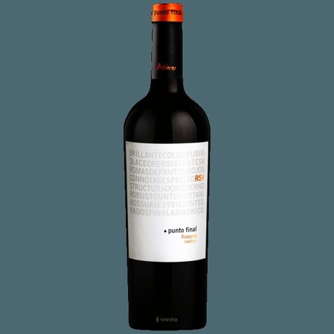 Renacer · Punto Final Reserva Malbec