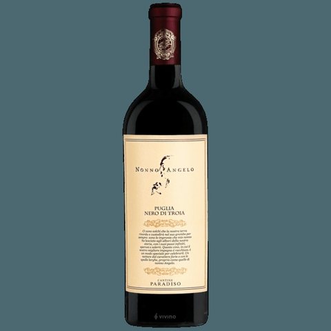 Cantine Paradiso · Nonno Angelo Nero di Troia