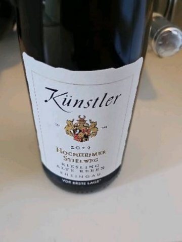 Künstler · Hochheimer Herrnberg Riesling Trocken VDP. Erste Lage