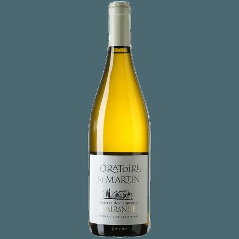 Domaine Oratoire Saint Martin · Réserve des Seigneurs Cairanne Blanc
