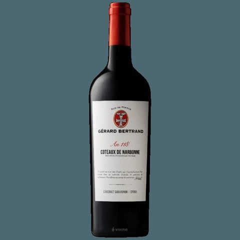 Gérard Bertrand An 118 Coteaux de Narbonne Rouge