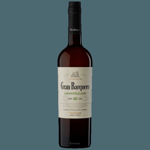 Perez Barquero · Gran Barquero Amontillado Solera 25 Años